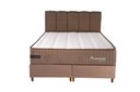 Ver imagem 1 de Kit Premium Base Box Casal 1,38 - Marrom S/m