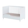Berço Divicar Fofura Padrão Americano 2 em 1 Mini Cama - Branco - 8