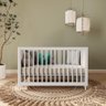 Berço Divicar Fofura Padrão Americano 2 em 1 Mini Cama - Branco - 2