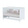 Berço Divicar Fofura Padrão Americano 2 em 1 Mini Cama - Branco - 7