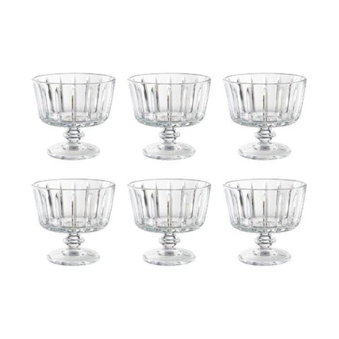 Jogo Taças de Vidro para Sobremesa 240 Ml com 6 Un Full Fit 29071