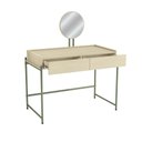 Ver mais imagens de Mesa 2 Gavetas Espelho 110cm Sync Menta/Oasis Kappesberg