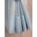 Ver imagem 4 de Cortina no Tecido Voil Azul Bebê com Forro Cetim Azul - 1,35l X 1,20a