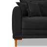 Poltrona Logan Boucle Preto - Lucadi Home - 5