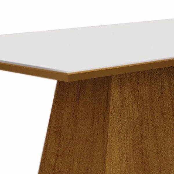 Conjunto Sala de Jantar Completa Mesa Tampo Vidro 4 Cadeiras Pampulha e Buffet Adega Supreme Leifer - 8