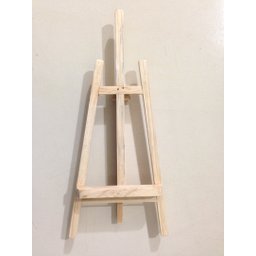 Mini Cavalete de Pintura 30 Cm/ Madeira Pinus - 2 Unidades - 1