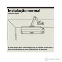 Ver imagem 3 de Mola Hidráulica Dorma N2 Prata
