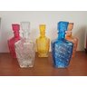 Garrafa Jarra Licoreira Vidro Para Whisky Licor Vinho Colorida 800ml:Amarelo - 10