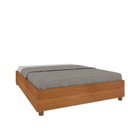 Ver mais imagens de Conjunto Cama Casal Queen Monaco com 2 Mesas de Cabeceira Luna 1 Gaveta MDF Espresso Móveis Marrom/C