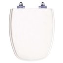 Ver imagem 1 de Assento Sanitário Laqueado Soft Close Venice Branco para Vaso Belize