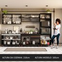 Ver imagem 6 de Armário de Cozinha Completa 310cm Preto Reims Madesa 01