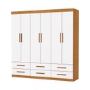 Ver imagem 2 de Guarda Roupa 6 Portas 6 Gavetas Unique -grand Line