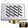 Ralo Inox 10x10 Banheiro Lavabo Anti Odor Anti Inseto Anti Corrosao Casa Cozinha Lavandeira Resisten - 1