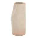 Ver imagem 1 de Vaso em Cerâmica Decorativo Bege 28cm para Arranjos Florais
