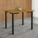Ver imagem 1 de Mesa de Madeira Compact 109 Cm Preto/nature - Art Panta