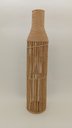 Ver imagem 5 de Vaso Fibra Decorativo Enfeite Casa 71x15x15cm Natural