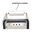Ver imagem 2 de Plastificadora P380 Com Suporte Bobina Fosco Bopp 35cm 220V MR Maquinas
