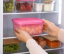 Ver imagem 4 de Refri Line Quadrado 650ml Rosa Tutu Tupperware