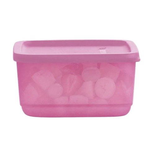 Refri Line Quadrado 650ml Rosa Tutu Tupperware