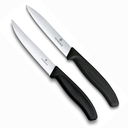 Ver imagem 1 de Kit com 2 Facas Swiss Classic Lâmina Lisa + Serrilhada Victorinox 6.7703 + 6.7933.12