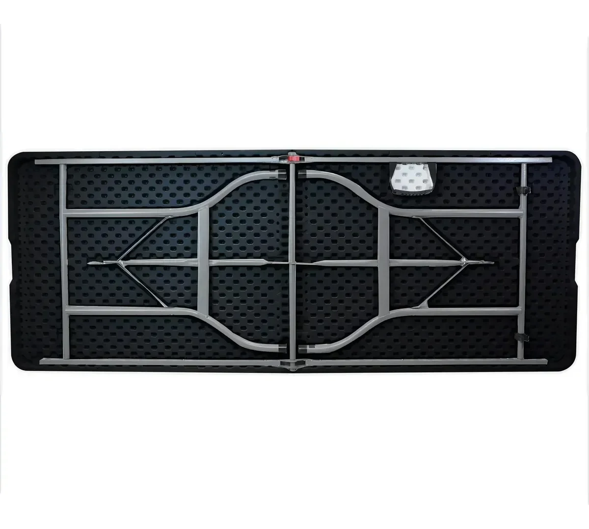 Ver imagem 5 de Mesa Dobrável Robust Maleta com Alça Portátil Preta 1,80m Ntk