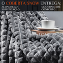Ver imagem 2 de Manta Queen Size Grosso Cobertor Snow Super Quentinho Willow:cinza