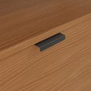 Ver imagem 7 de Sapateira Articulada com 2 Portas Canela/Preto Fosco