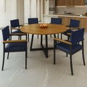Ver imagem 1 de Conjunto Náutico de Área Gourmet 6 Cadeiras 1,50m - Solara