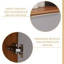 Ver mais imagens de Cozinha Modulada 8 Peças Brilhante 1 Cristaleira 3 Balcões 3 Armários Aéreo 1 Torre Cinamomo/Platina