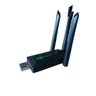 Adaptador Wi-fi Usb 2.4ghz 5ghz 4 Antenas Zx-07-03 Oem - 1