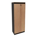 Ver imagem 2 de Armário Escritório 2 Portas Multimóveis Cr25048 Amêndoa/preto