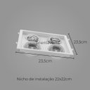 Ver imagem 2 de Spot Embutir Quadruplo Recuado P/ LED AR70 Save Energy SE-330.2916 ST2832