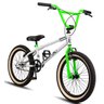 Bicicleta Aro 20 Bmx Pro-x Série 1 Freio V-brake Pneu Balão Pro X Branco+verde - 2