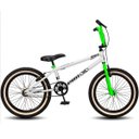 Ver imagem 1 de Bicicleta Aro 20 Bmx Pro-x Série 1 Freio V-brake Pneu Balão Pro X Branco+verde