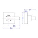 Ver imagem 3 de Acabamento para Registro Docol Stillo 823969 Docolbase 1-2", 3-4" e 1" Cobre Escovado