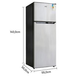 Geladeira Refrigerador Hq Defrost 230 Litros Cinza Hq-230rdf 110v - 3