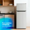 Ver imagem 6 de Geladeira Refrigerador Hq Defrost 230 Litros Cinza Hq-230rdf 110v