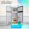 Geladeira Refrigerador Hq Defrost 230 Litros Cinza Hq-230rdf 110v - 7