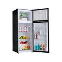 Ver imagem 3 de Geladeira Refrigerador Hq Defrost 230 Litros Cinza Hq-230rdf 110v