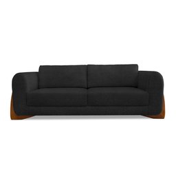 Sofá Jobim 3 Lugares 2,50 Linho Boucle - Lucadi Home - 5
