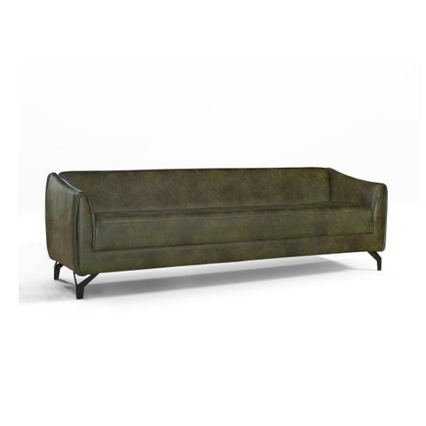 Namoradeira Chicago 230 cm Dallas:Verde Musgo