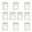 Ver imagem 1 de Kit-10 Desviador de Cabo para Lustres e Pendentes e Luminária Md-6005/10 Branco