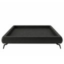 Ver imagem 4 de Cama Casal Base Box Pés Ferro 156cm Nami Corano Preto - Nexta Casa