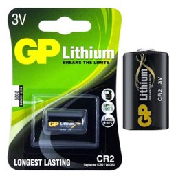 Bateria Gp Lithium P/ Câmera Cr 2 - 3v 800mah Blister - 1