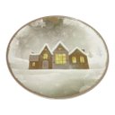 Ver imagem 1 de Kit 4 Pratos Prato Raso 26cm Oxford – Casas Marrom Neve