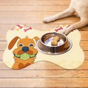 Ver imagem 3 de Tapete Comedouro Ração Cachorro Pet Cão Dog Lona Nº1 - 30x44 Arte na Arte Tapete para Comedouro de C