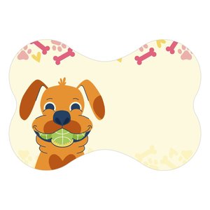 Tapete Comedouro Ração Cachorro Pet Cão Dog Lona Nº1 - 30x44 Arte na Arte Tapete para Comedouro de C