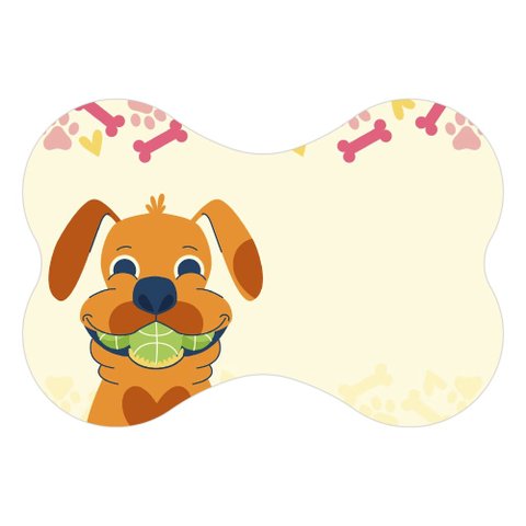 Tapete Comedouro Ração Cachorro Pet Cão Dog Lona Nº1 - 30x44 Arte na Arte Tapete para Comedouro de C