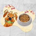 Ver imagem 2 de Tapete Comedouro Ração Cachorro Pet Cão Dog Lona Nº1 - 30x44 Arte na Arte Tapete para Comedouro de C