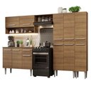 Ver imagem 3 de Armário de Cozinha Completa 261cm Rustic Emilly Madesa 02